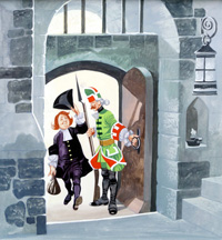 Three Soldiers: Exiting The Castle (Original)