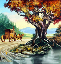 Three Soldiers: Horse & Cart (Original)