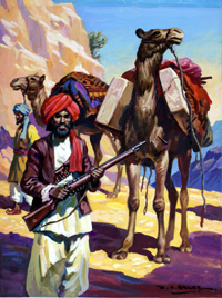 Baluchi Traders (Original) (Signed)