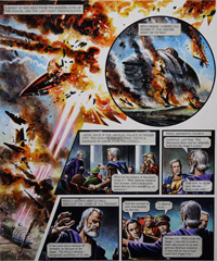 Total Destruction from 'The Digger' art by Oliver Frey