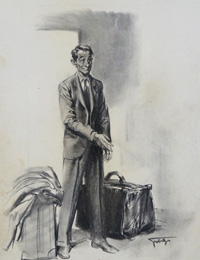 The Greeting (Original) (Signed)