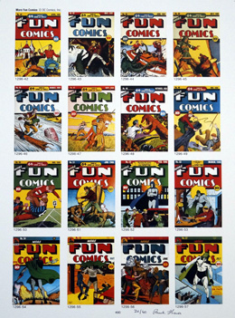 PUBLISHER'S PROOF PAGE: Photo-Journal Guide to Comic Books - More Fun Comics 42 - 57 (Signed) (Limited Edition)