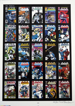 PUBLISHER'S PROOF PAGE: Photo-Journal Guide to Comic Books - The Punisher 1 - 20 (Signed) (Limited Edition)