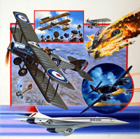 From Bi-Planes to Concorde (Original) (Signed)