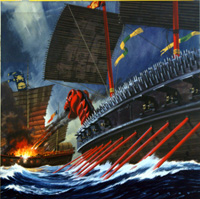 Dragon Warship (Original) (Signed)