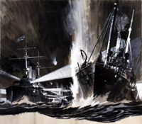 The Spy Who Began a Battle (Original) (Signed)