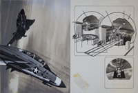 Fighter Jets (Original) (Signed)