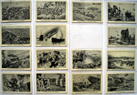 Set of 15 'Heroic Deeds of the Great War' Amalgamated Press Trading Cards (1927)