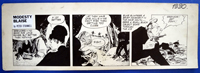 Modesty Blaise daily strip 1320 art by Jim Holdaway