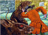 Gulliver's Travels: Voyage to Brobdingnag - Giant Rat (Original)