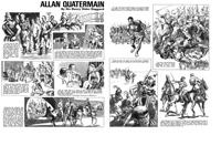 Allan Quatermain Pages 19 and 20 (TWO pages) (Originals)