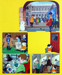 Gulliver Guinea-Pig The Artist 2 (Original)