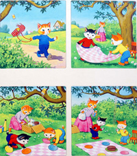 Num Num - Num Num's Picnic (TWO pages) (Originals)