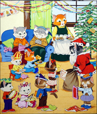 Xmas Celebrations at Num Nums House (Original)
