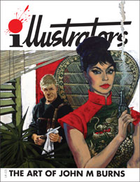 The Art of John M Burns (illustrators Special #8) ONLINE EDITION