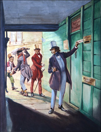 Young Charles Dickens (Original)