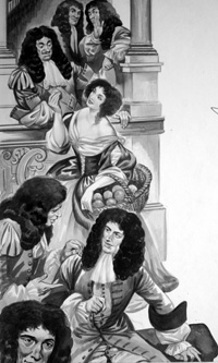 Nell Gwynn Meets King Charles II (Original)