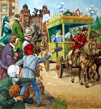 Queen Elizabeth Arrives at Ingatestone Hall (Original)