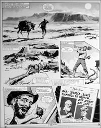 Number 13 Marvel Street - Diamond (TWO pages) (Originals) (Signed)