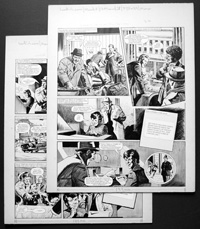 Number 13 Marvel Street - Hollerin' Hank (TWO pages) (Originals) (Signed)