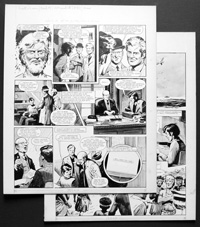 Number 13 Marvel Street - John Langham (TWO pages) (Originals) (Signed)