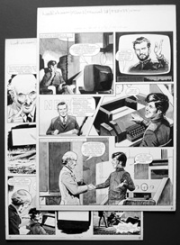 Number 13 Marvel Street - Fame At Last! (TWO pages) (Originals)