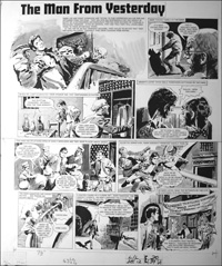 The Man From Yesterday (Bill Lacey) Art