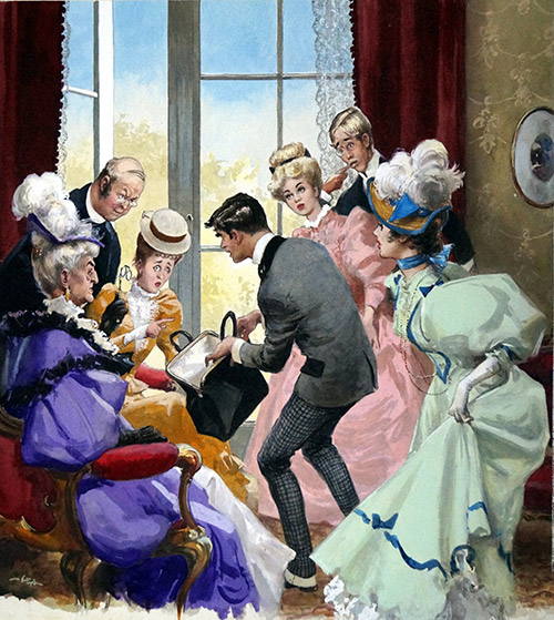 The Importance of Being Ernest (Original) (Signed) by Frank Marsden Lea at The Illustration Art Gallery