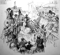 The Fate of Marie Antoinette (Original) (Signed)