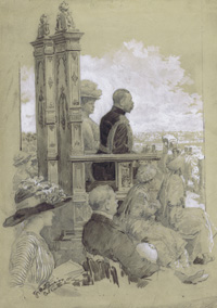 The Calcutta Durbah in 1912 (Original) (Signed)