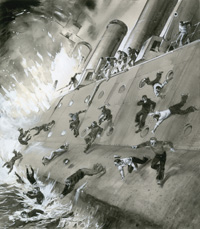 Shipwreck! Aflame in the Firth (Original)