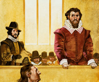 Francis Bacon Attacks Essex in Court (Original)