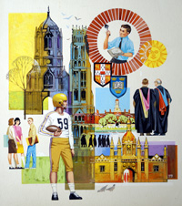 Life at College (Original) (Signed)