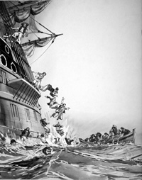 Death of a Man-O'-War (Original)