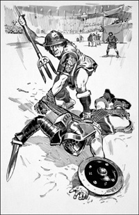 Roman Gladiators (Original) (Signed)