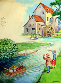 The Borrowers - Windmill (Original) (Signed)