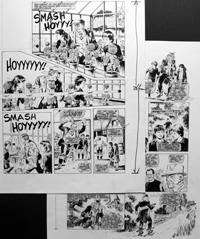 Worzel Gummidge - Iron Bottom (TWO pages) (Originals)