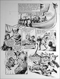 Labyrinth - Tiger (TWO pages) (Original) (Signed)