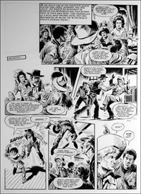 Labyrinth - Saloon (TWO pages) (Original) (Signed)