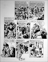 Robin of Sherwood: Herne (TWO pages) (Originals)