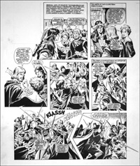 Robin of Sherwood: Klassh (TWO pages) (Originals)