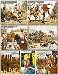 The Trigan Empire: Look and Learn issue 634 (9 March 1974) - Earthquake! (Original)