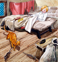 Dick Whittington: 16 Mouser at Work (Original)
