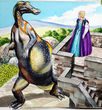 The Lady and the Dragon: Fancy a Ride? (Original)