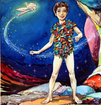 Peter Pan and Tinkerbell (Original)