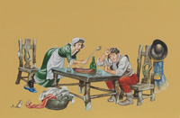 The Ridiculous Wishes: Wife Scolds Husband (Original)