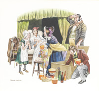 The Old Curiosity Shop: Picnic (Original) (Signed)