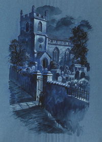 A Tale of Two Cities - in the grave yard (Original)