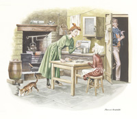 The Old Curiosity Shop: Eat Up! (Original) (Signed)