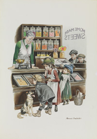 Sweet Shop (Original) (Signed)